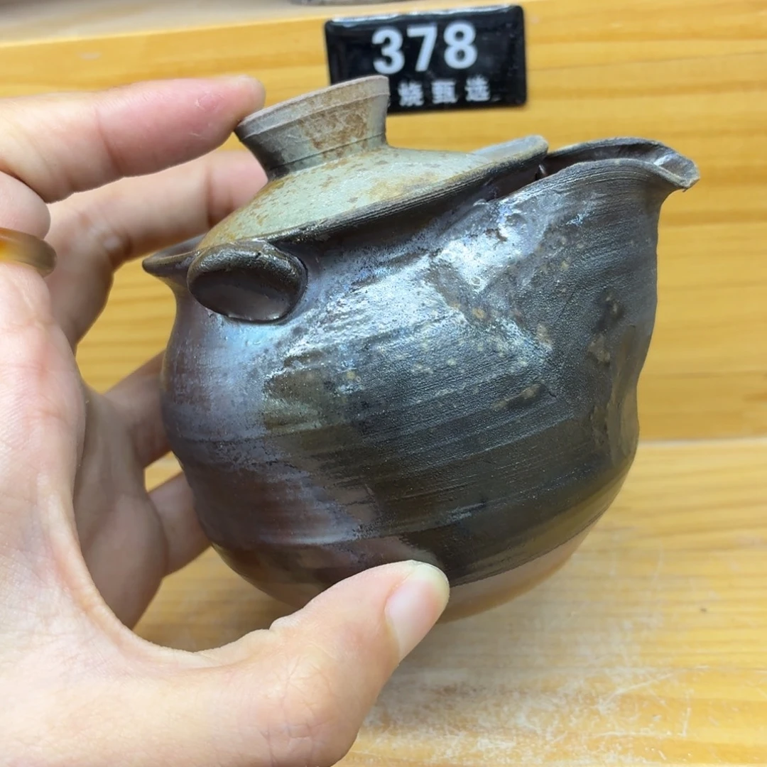 陶园柴烧精品好货372泥纹