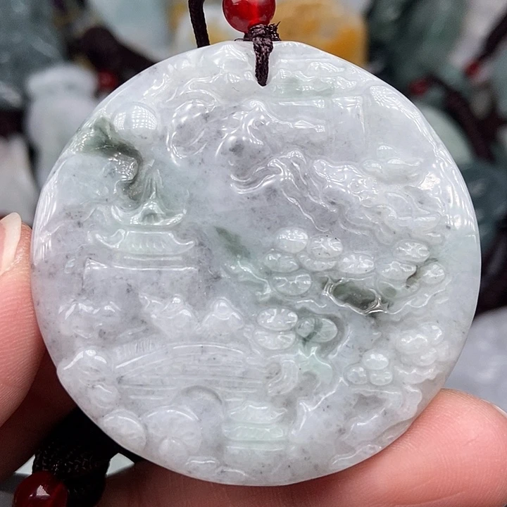 颈饰未镶嵌翡翠翡翠