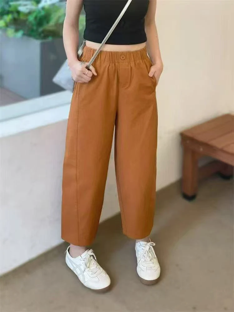 夏季百搭宽松时尚气球裤