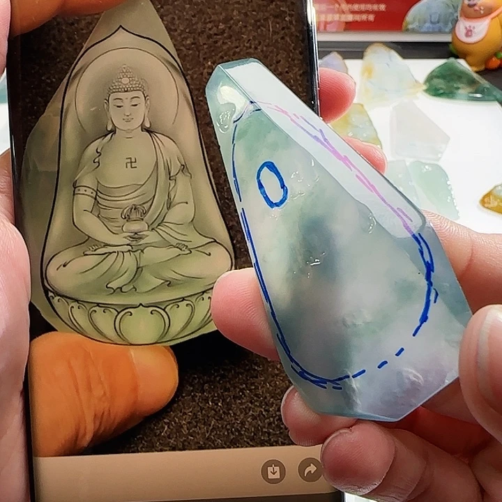 定制翡翠未镶嵌翡翠定制