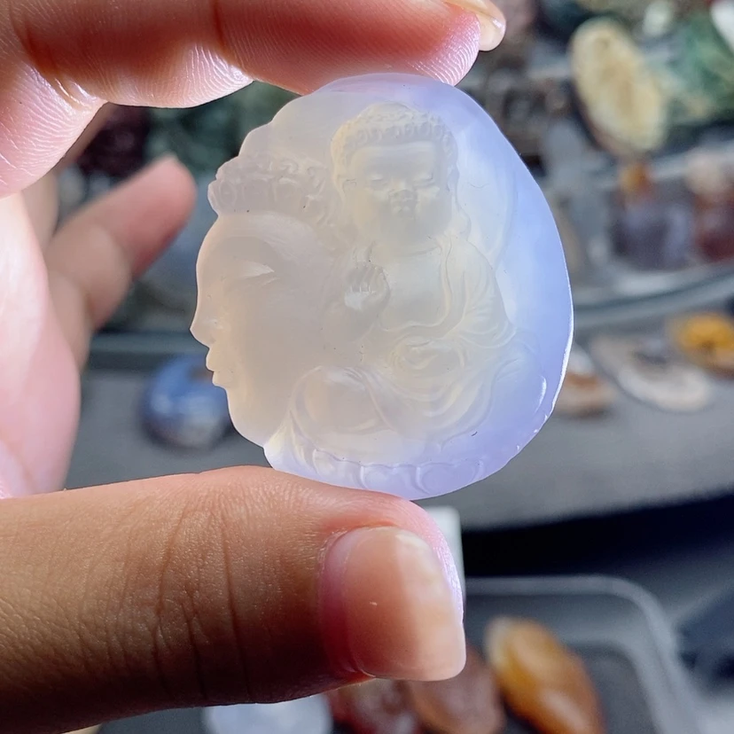 【闪购商品】未镶嵌吊坠定制玛瑙