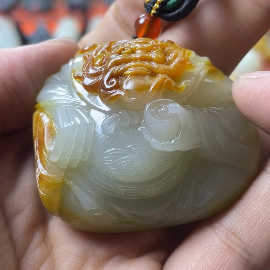 吊坠(不含链)未镶嵌和田玉（子料）