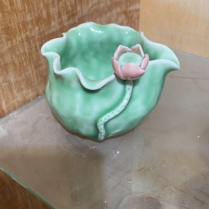 朵****包618手工制作陶瓷茶具茶杯