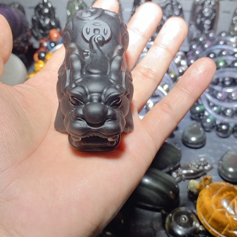 【闪购商品】黑曜岩颈饰未镶嵌陈****）