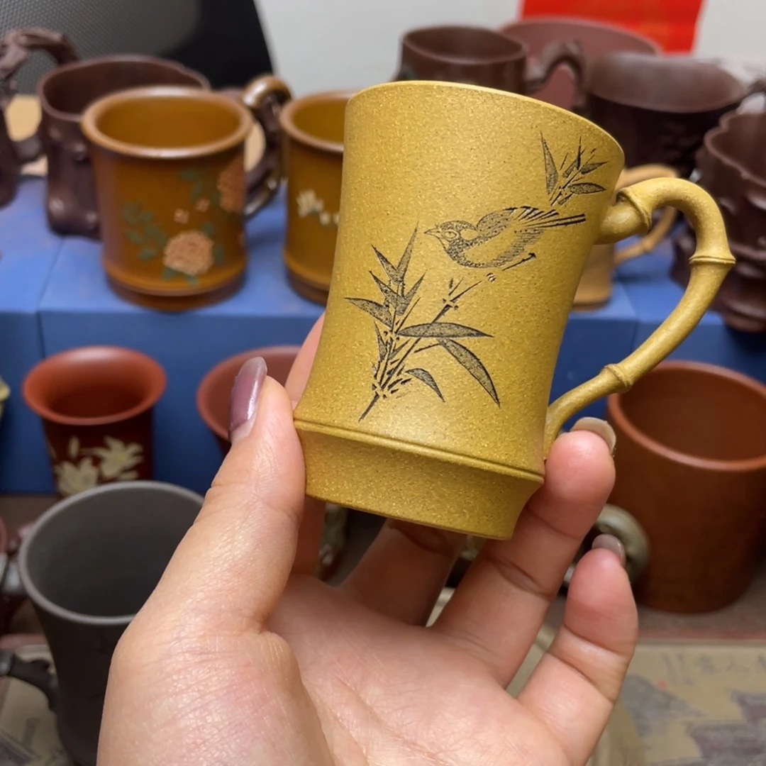 紫砂茶杯紫砂主人杯