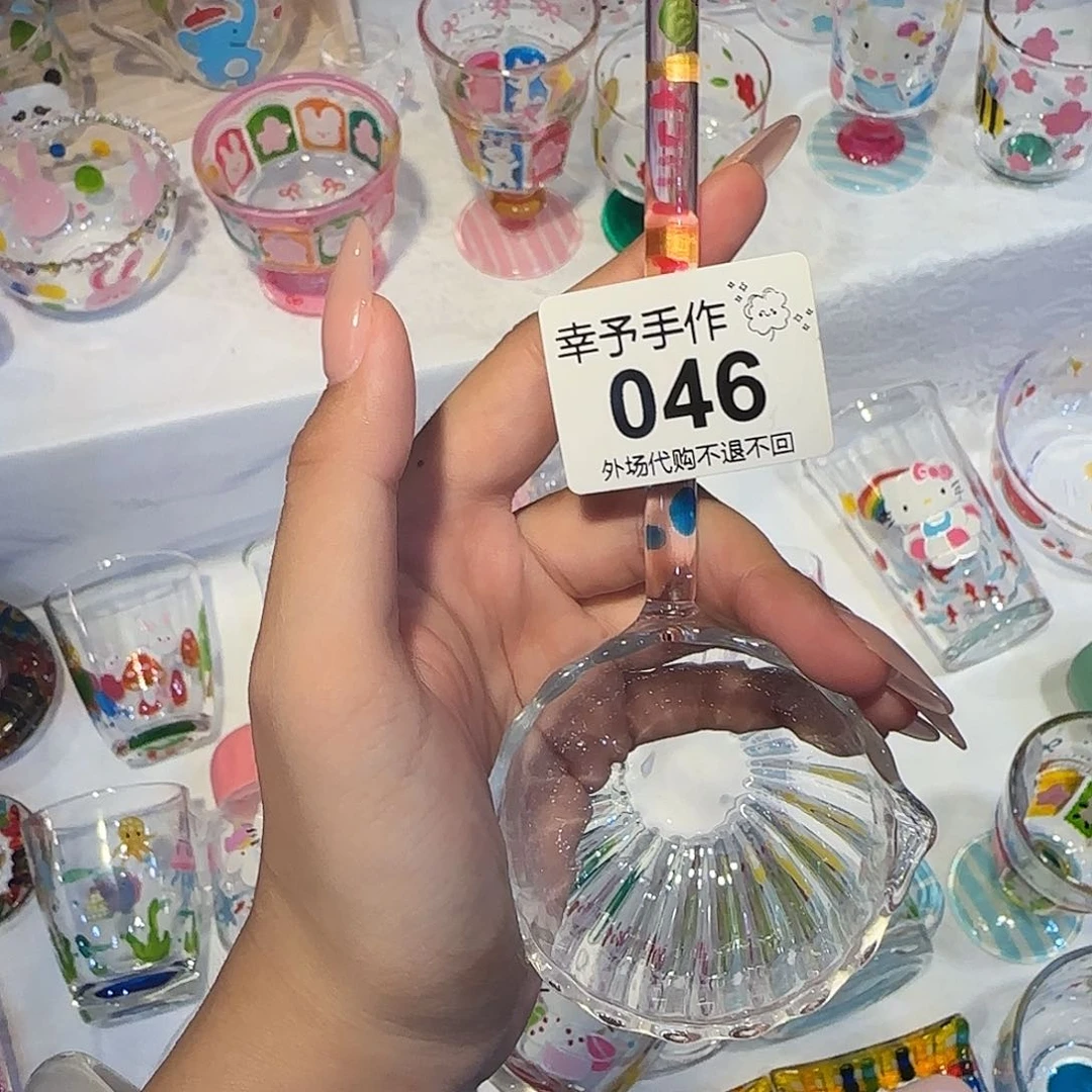 普通钢化玻璃双饮款奶***罐