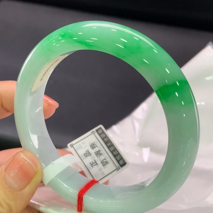 未镶嵌手镯翡翠正圈57-58