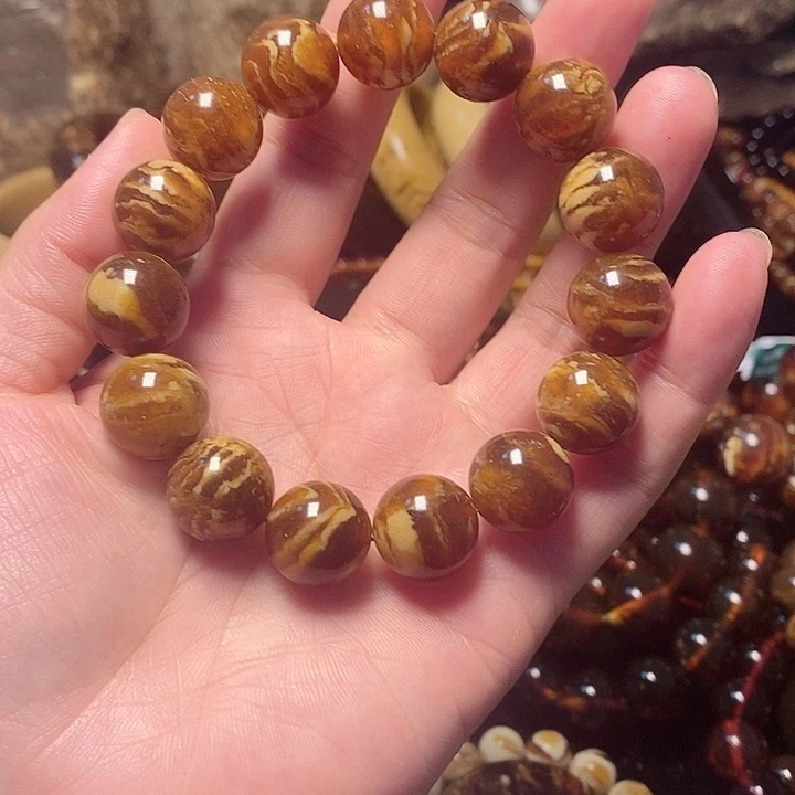 溶洞老料，卡15手串