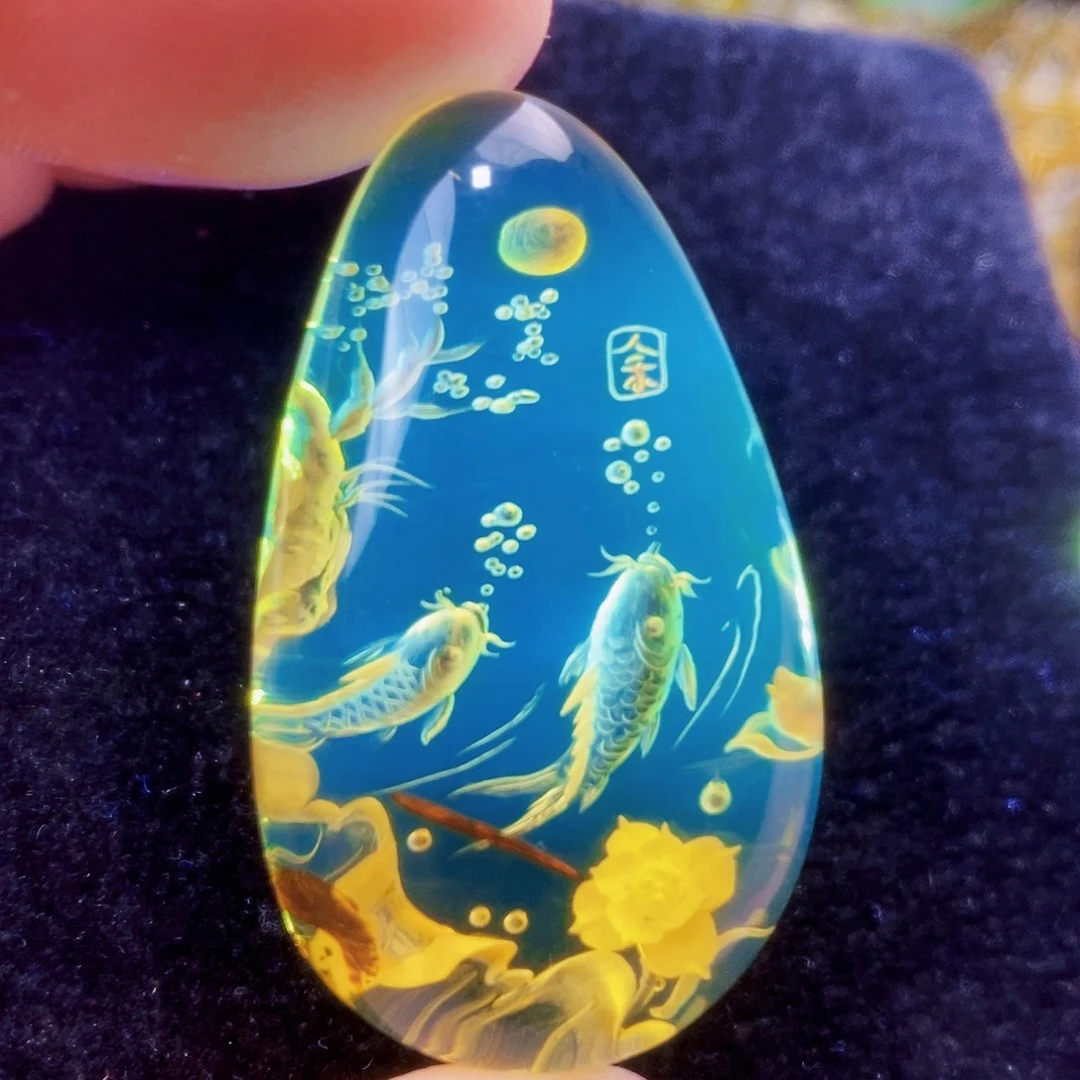 【闪购商品】未镶嵌吊坠(不含链)金珀