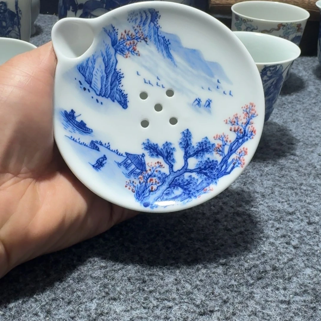 现代景德镇陶瓷手绘茶具