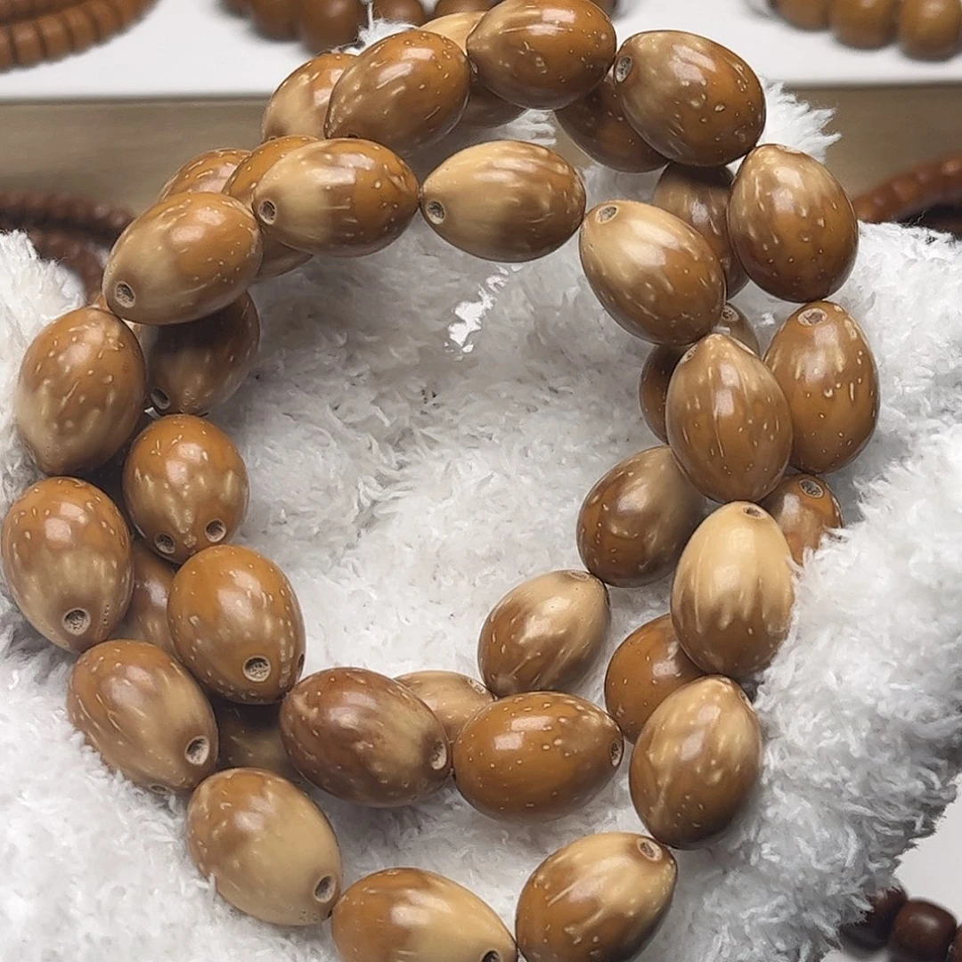 紫金鼠手串13左右熊猫枣珠