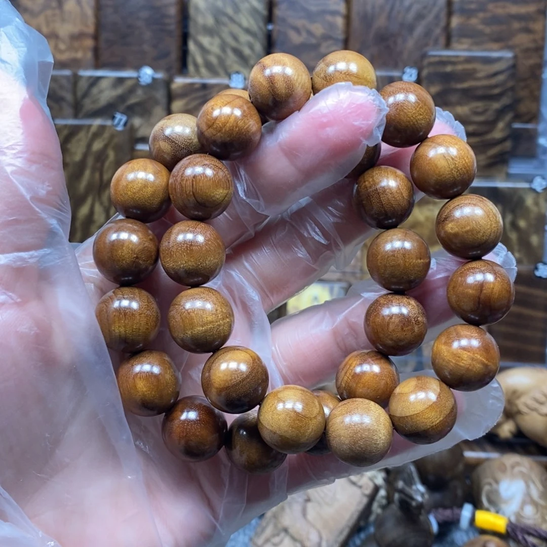 金丝楠小叶桢楠手串1.5