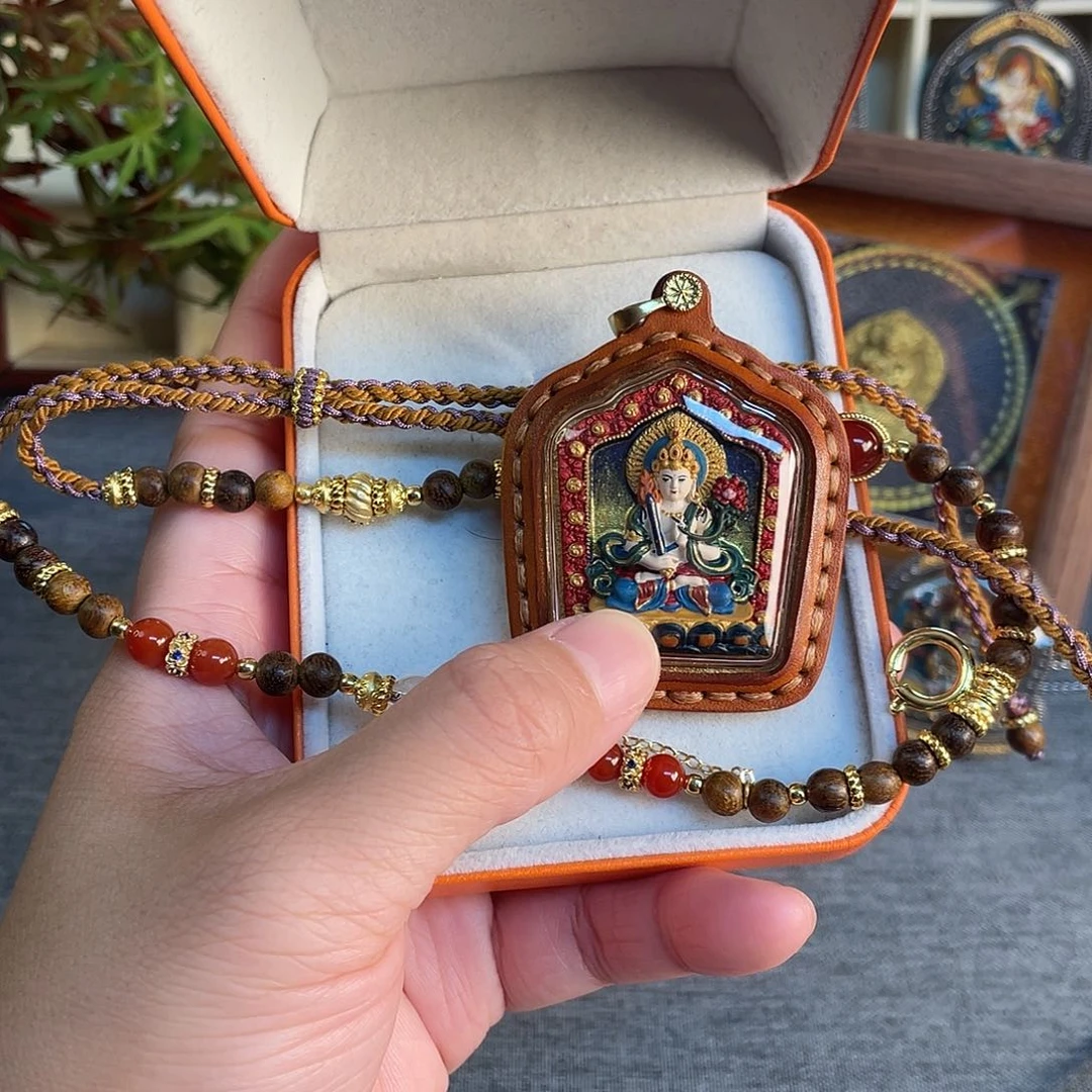 泥塑?**羊虚空藏擦擦+绑绳+礼盒