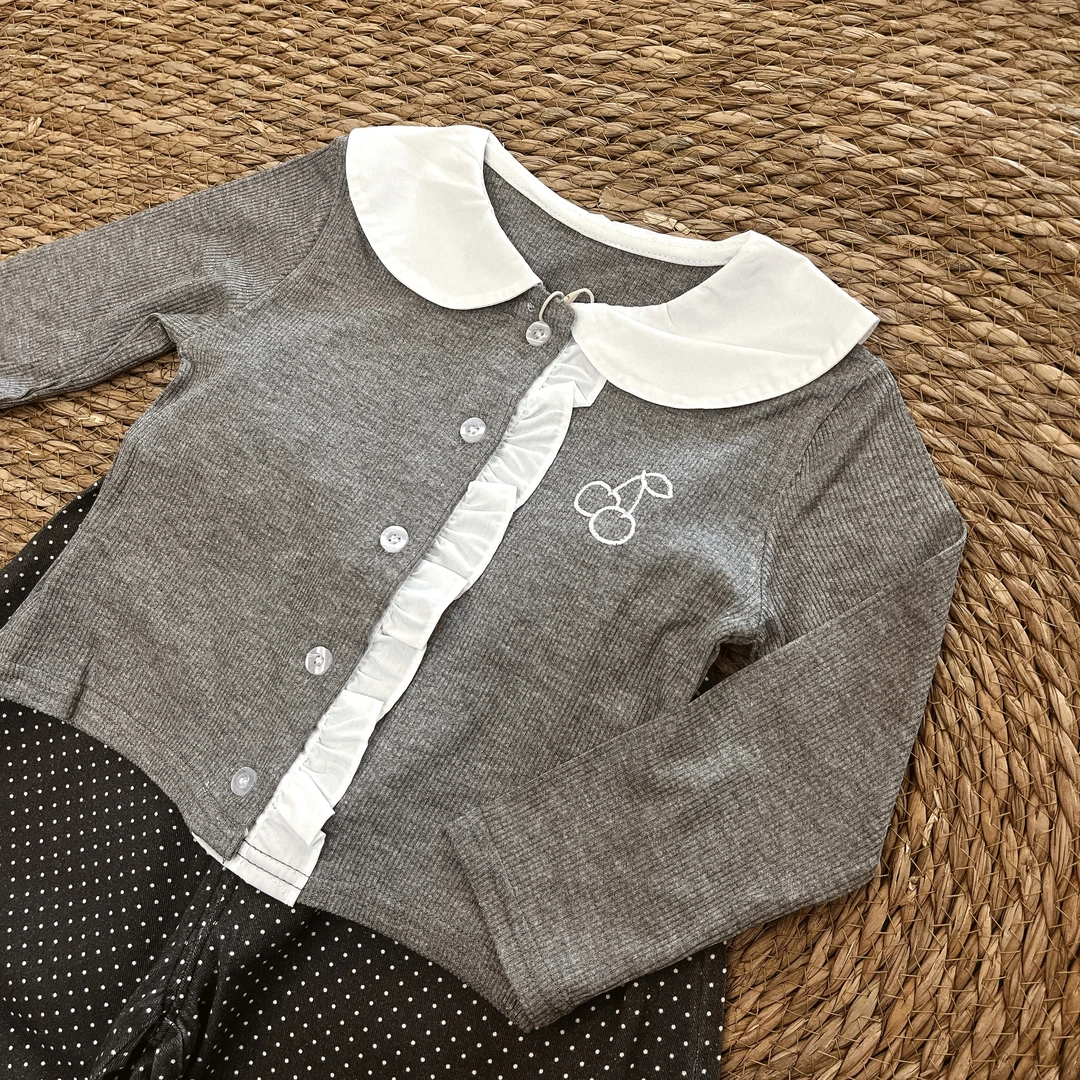 儿童春款乖乖休闲开衫