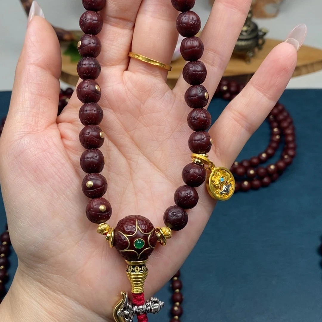 凤眼菩提手串手持金钉简配9.5