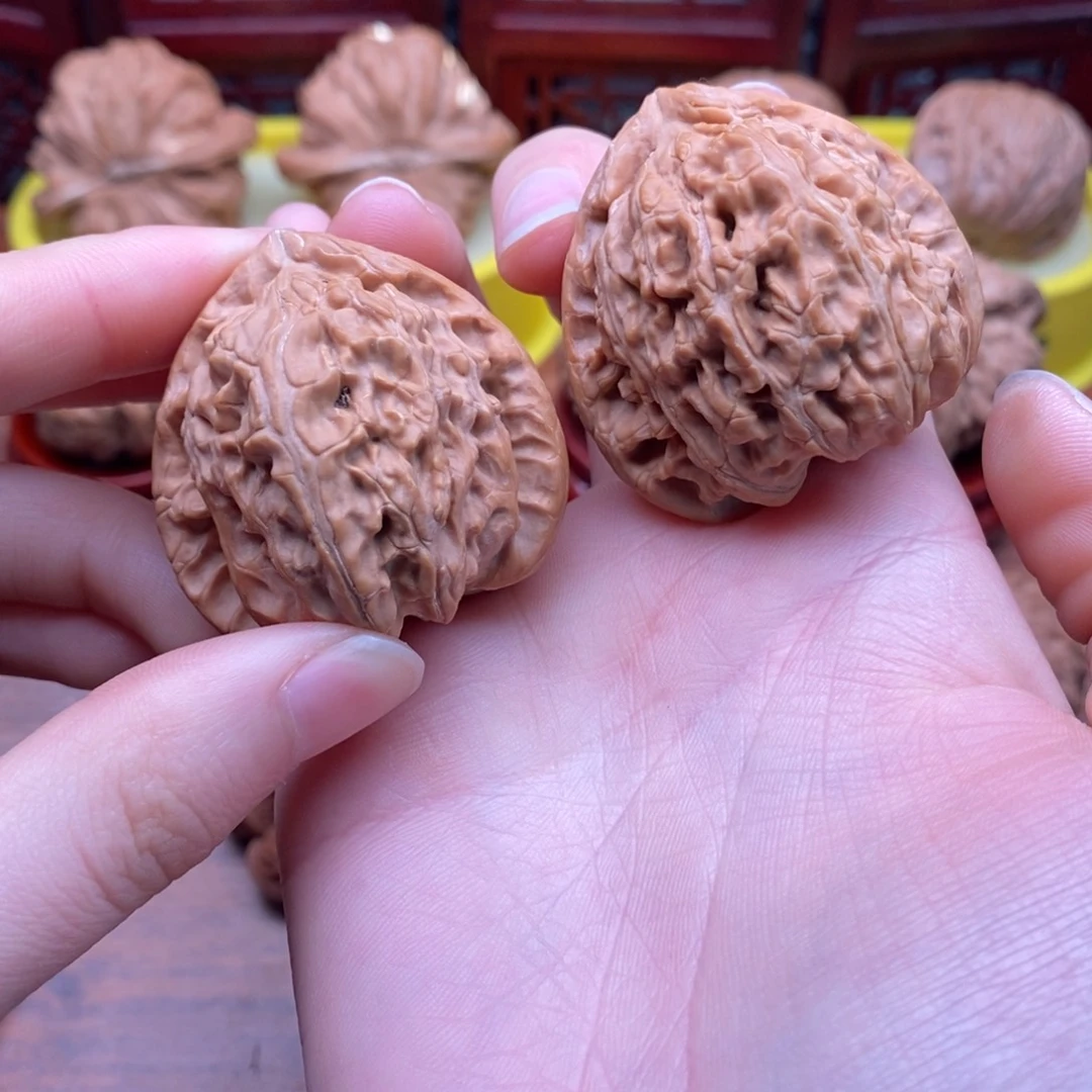 吊坠文玩核桃收****棋白狮子