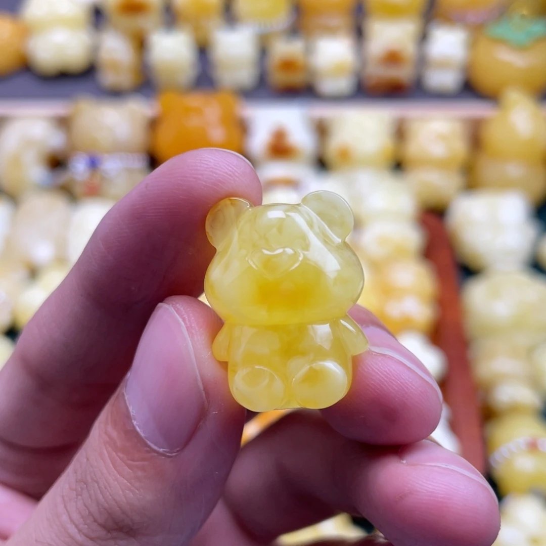 琥珀未镶嵌裸石蜜蜡