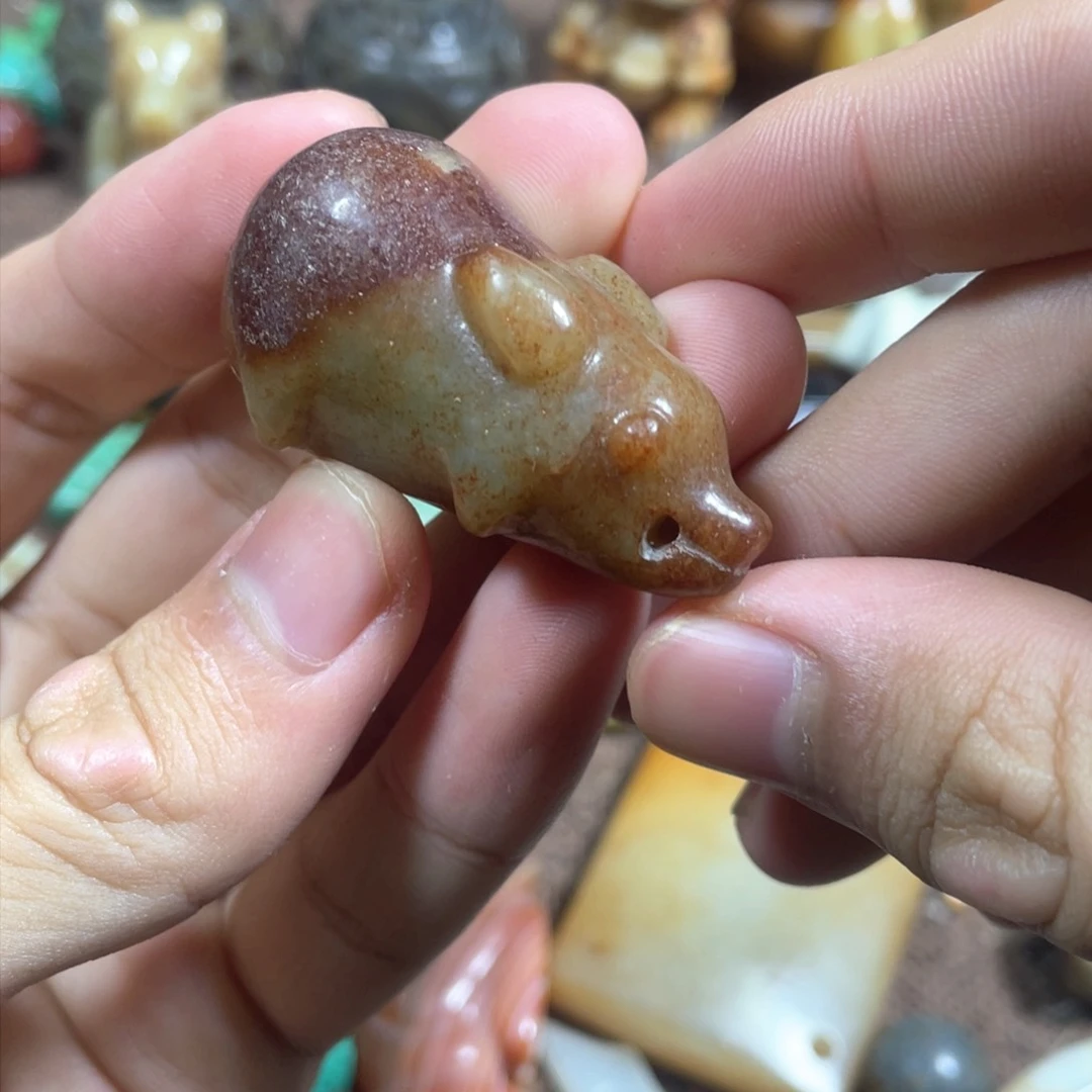 未镶嵌和田玉（糖玉）挂件