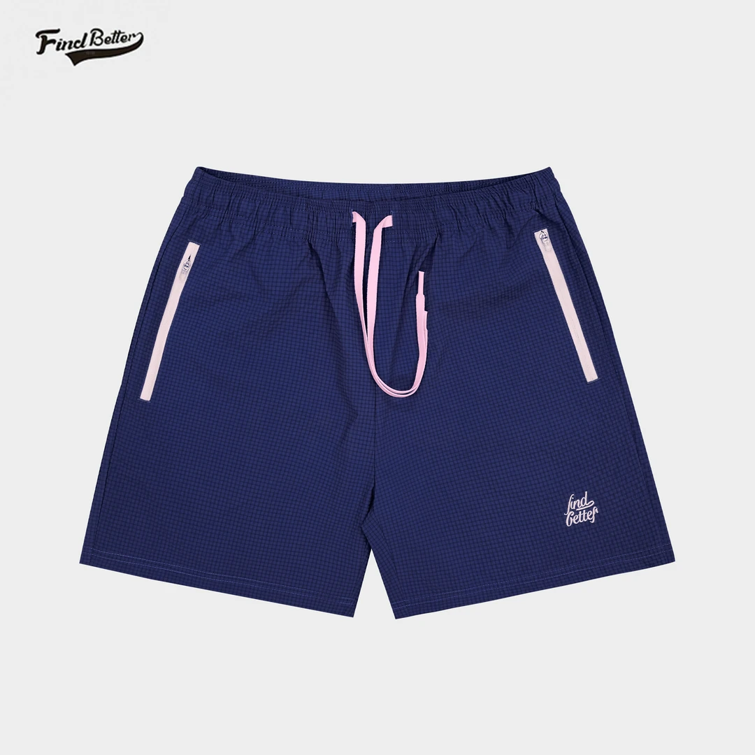 新款夏季速干透气舒适百搭时尚潮流休闲运动户外简约经典短裤-275