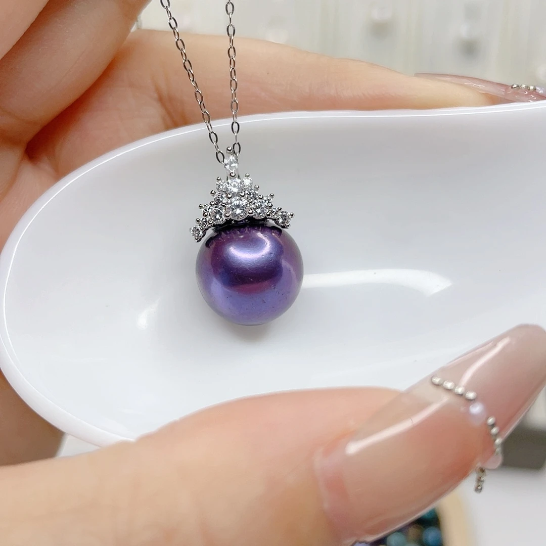 淡水珍珠吊坠(赠链)合金