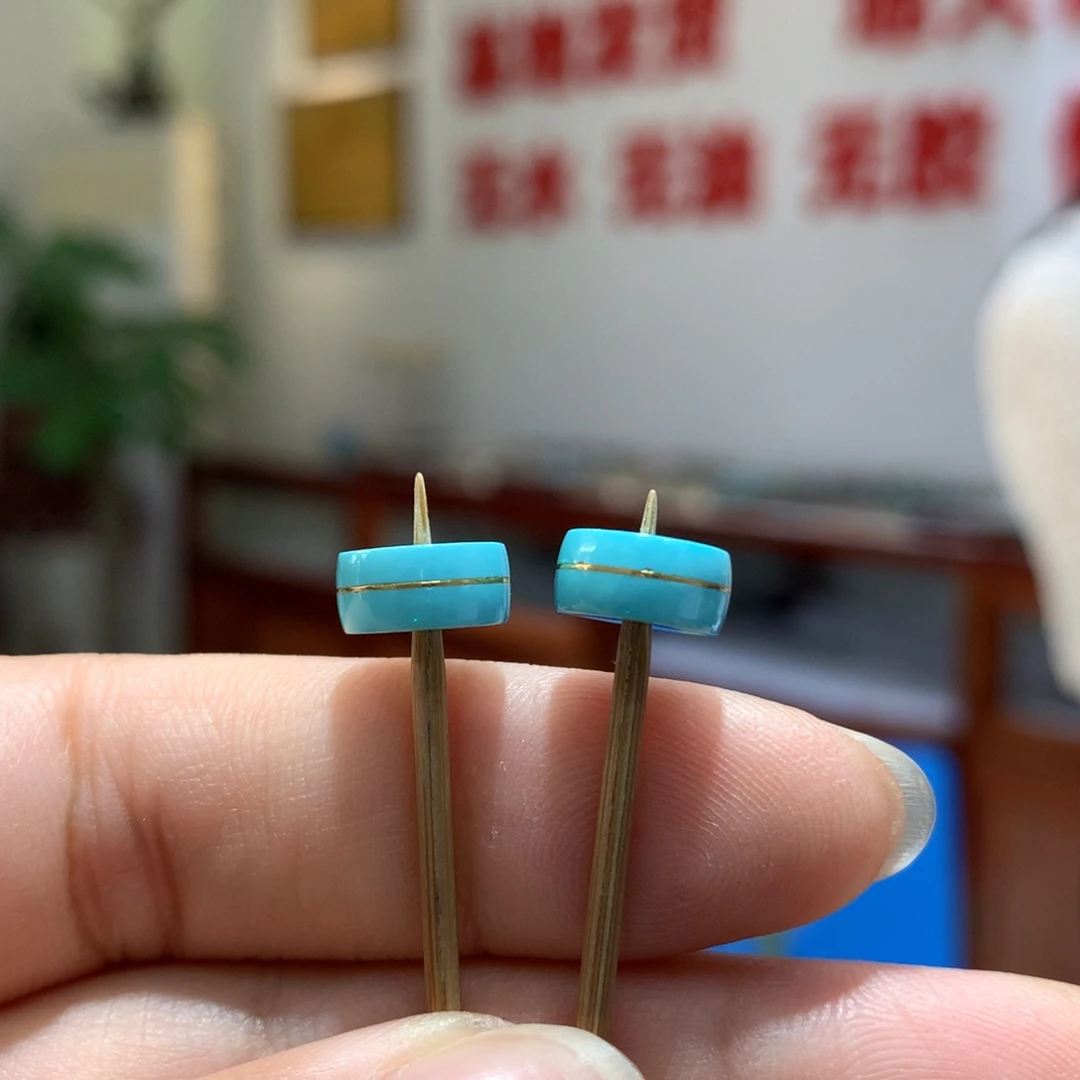绿松石未镶嵌配饰