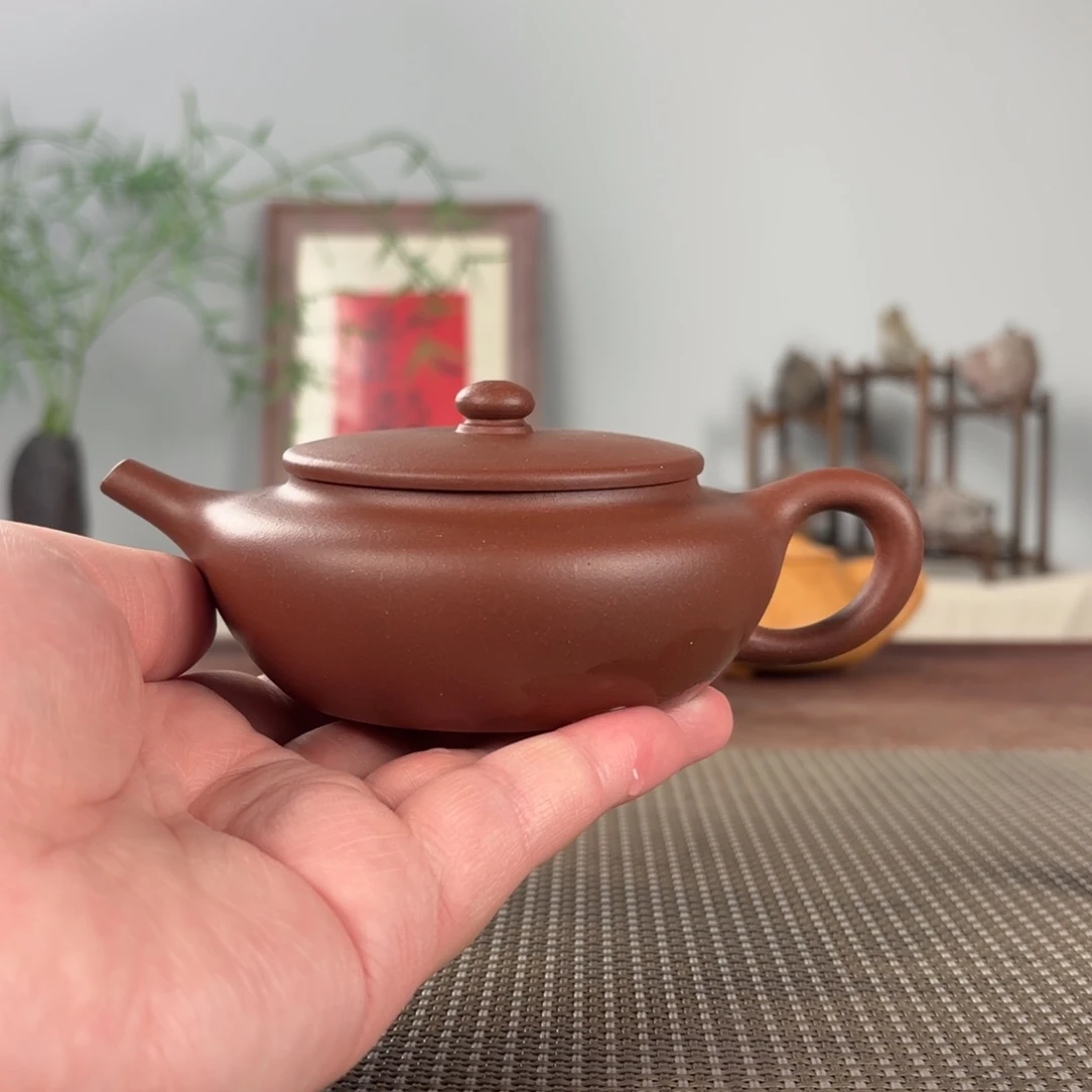 紫砂茶壶黄龙山原矿紫砂壶