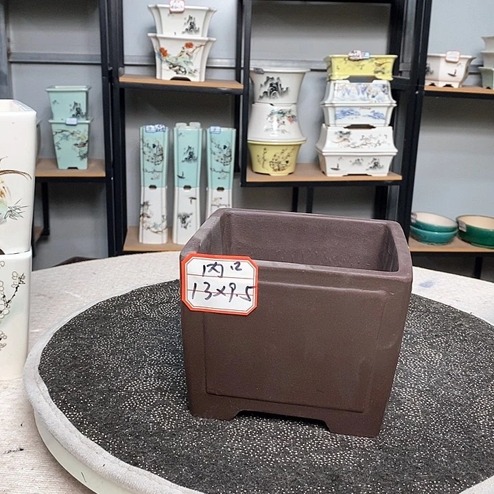 紫砂的花盆很漂亮21