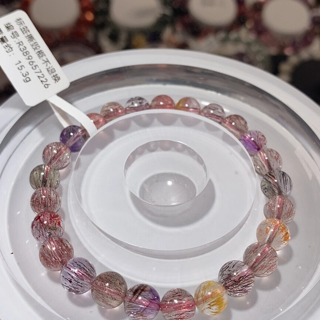 水晶手链未镶嵌F仙女超七7.8