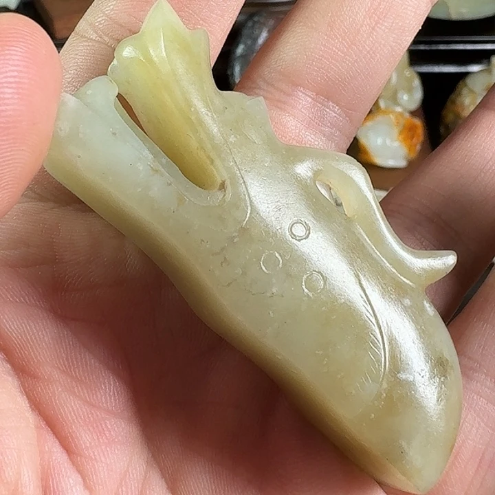 和田玉（糖玉）未镶嵌挂件