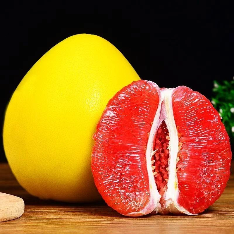 【精品老树果】红心柚高山农家种植蜜柚新鲜采摘皮薄肉厚多汁