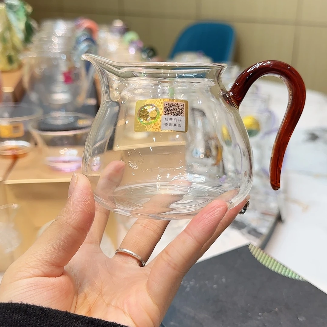 禾器琥珀色晶悦公道杯
