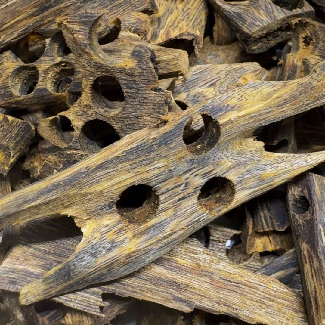 沉香碎屑沉香原材料100克