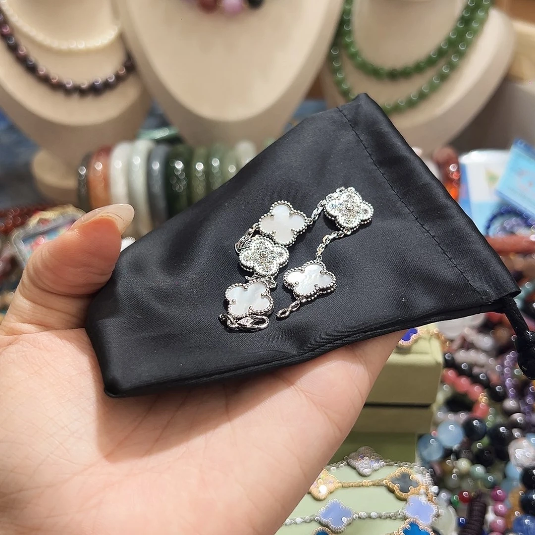 银S925镶嵌手绳拼合珍珠（马贝珠）n*o