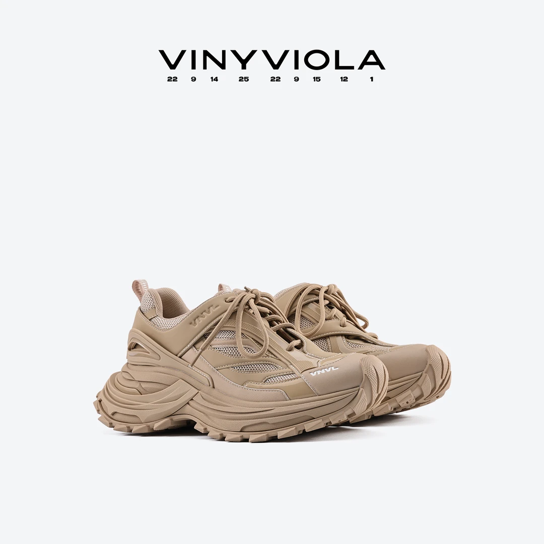 【檀健次成毅王安宇同款】VINYVIOLA维尼维拉新款厚底老爹鞋--7G