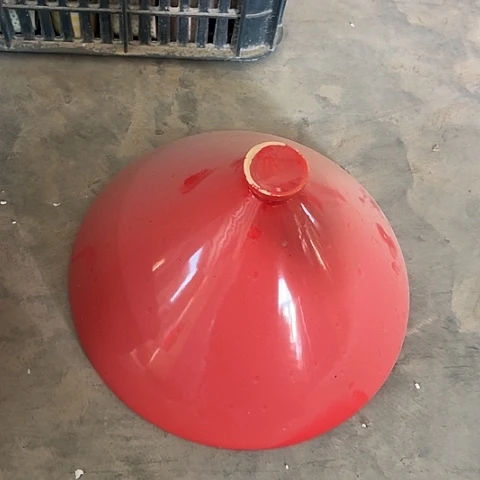 微瑕，不能明火，内口径27.7红拖釉