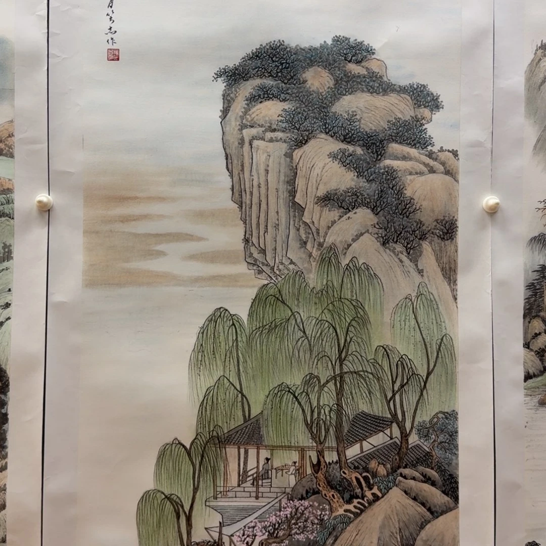 国画杨老师四尺作品