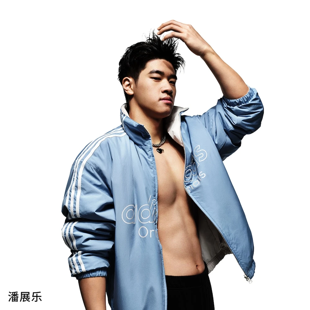 ADIDAS/三叶草【潘展乐同款】保暖双面穿运动宽松棉服KS5955