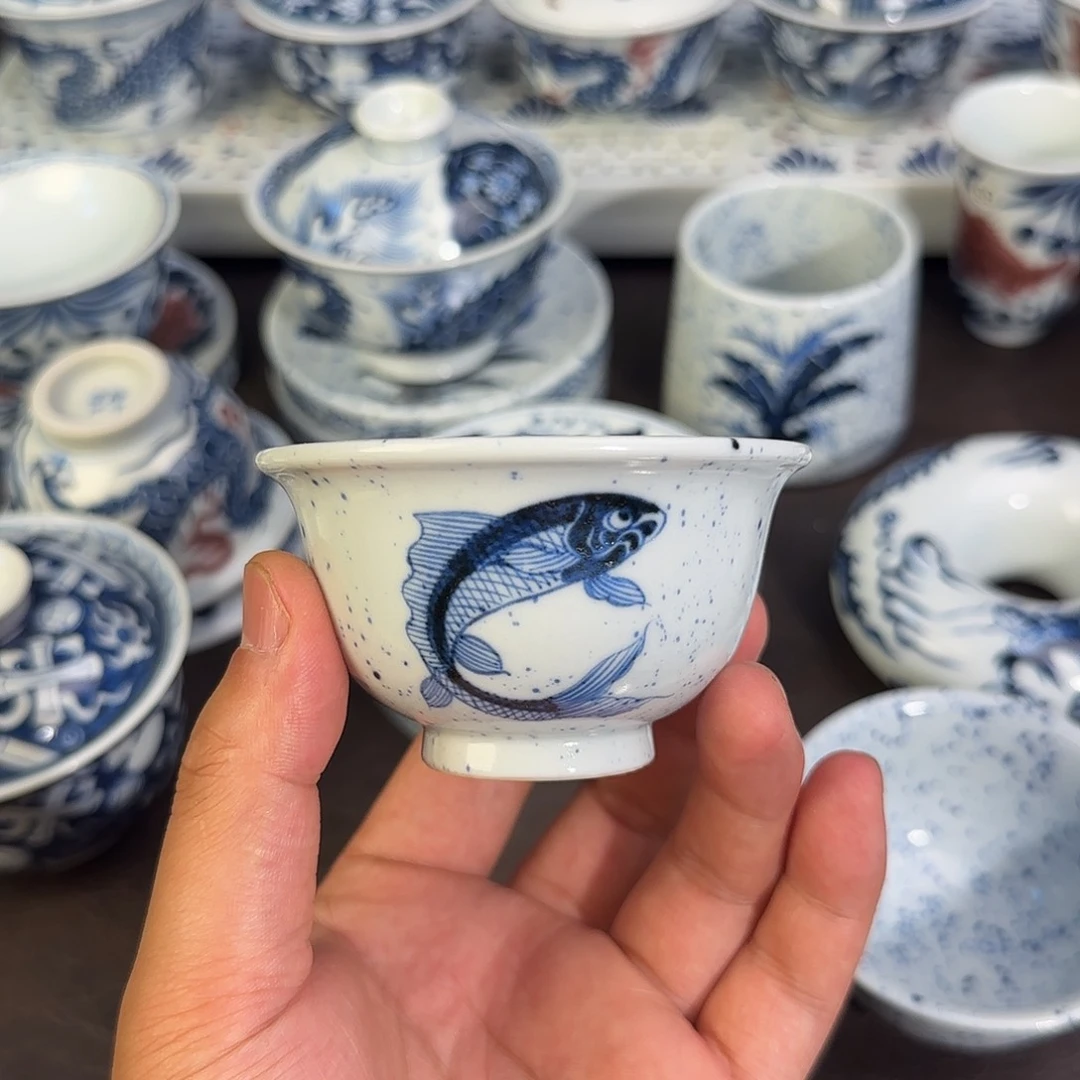 手工手绘茶器接订单