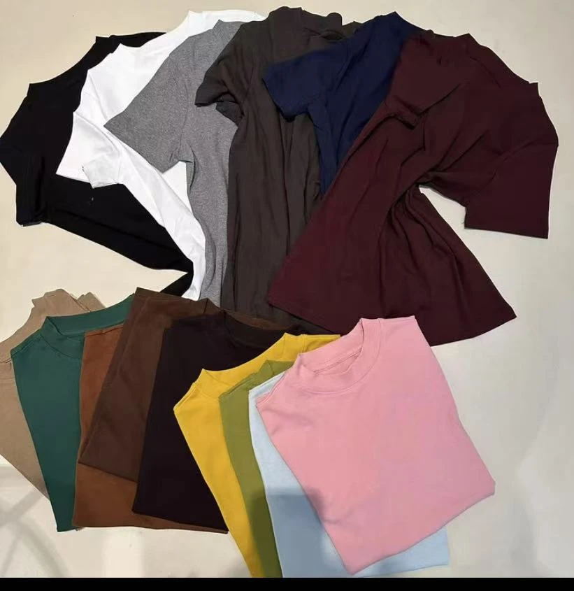 金姐推荐休闲风圆领设计感时尚百搭显瘦上衣6809