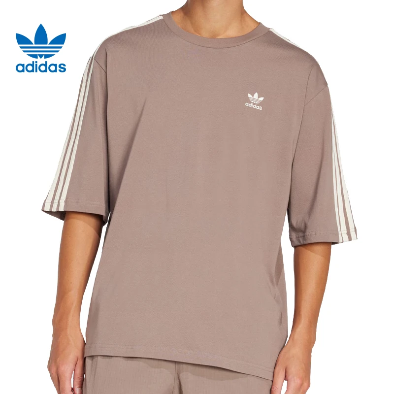 adidas阿迪达斯三叶草男子运动休闲短袖T恤JP1058