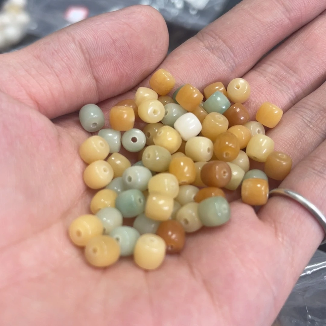 吊坠白玉菩提q7/330颗直切