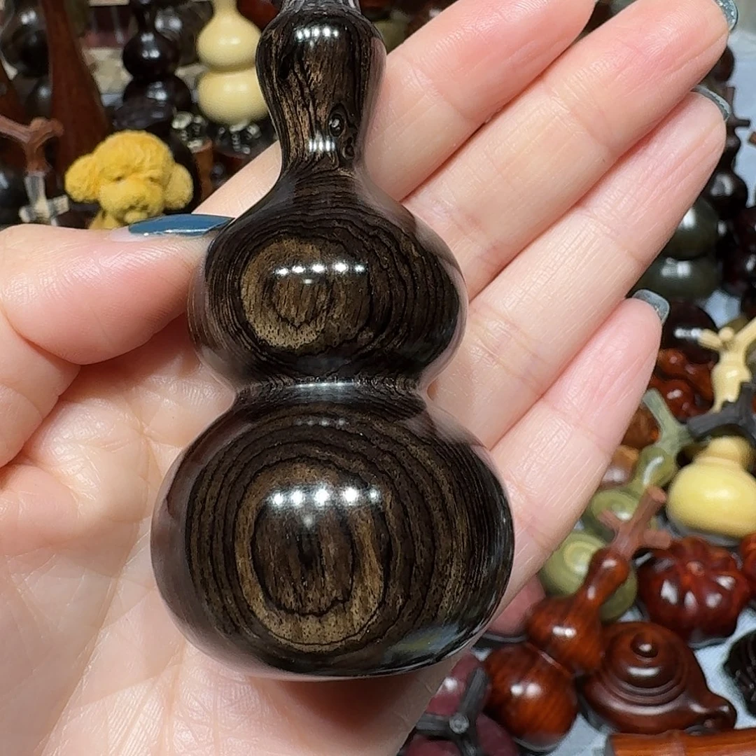 9***满香榧木紫光檀直径4葫芦