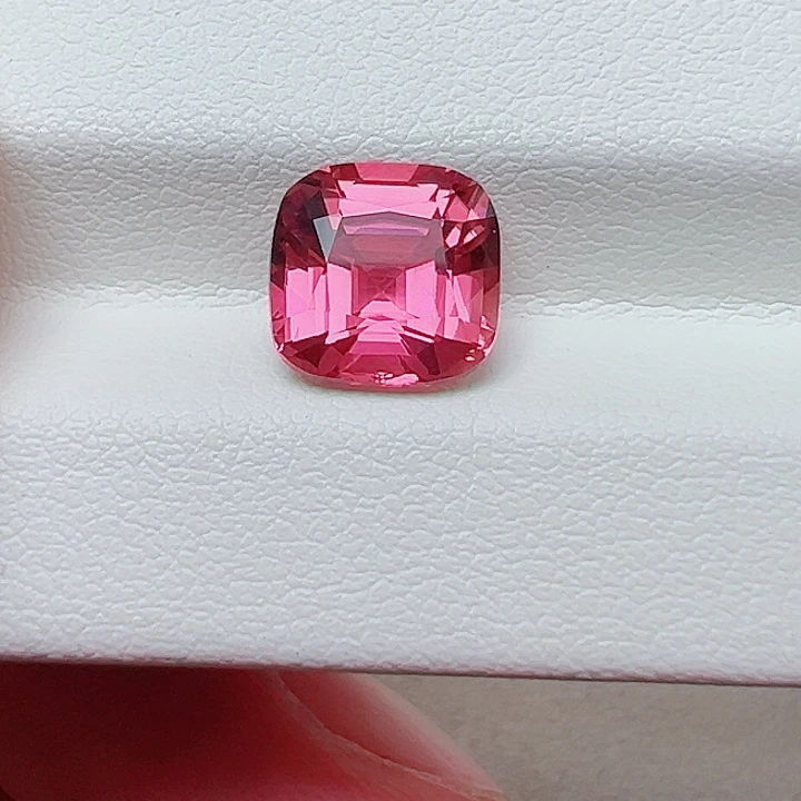 碧玺未镶嵌裸石3.17ct 天然阿富汗碧玺
