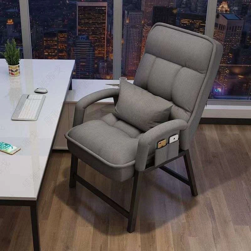 折叠椅办公室可折叠午休躺椅居家办公座椅沙发椅宿舍懒人椅电脑椅