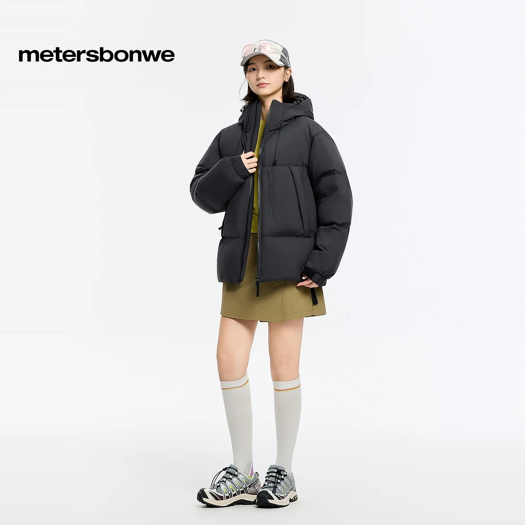 【颖宝专属】美特斯邦威羽绒服男女同款25冬新款户外保暖棉服638135