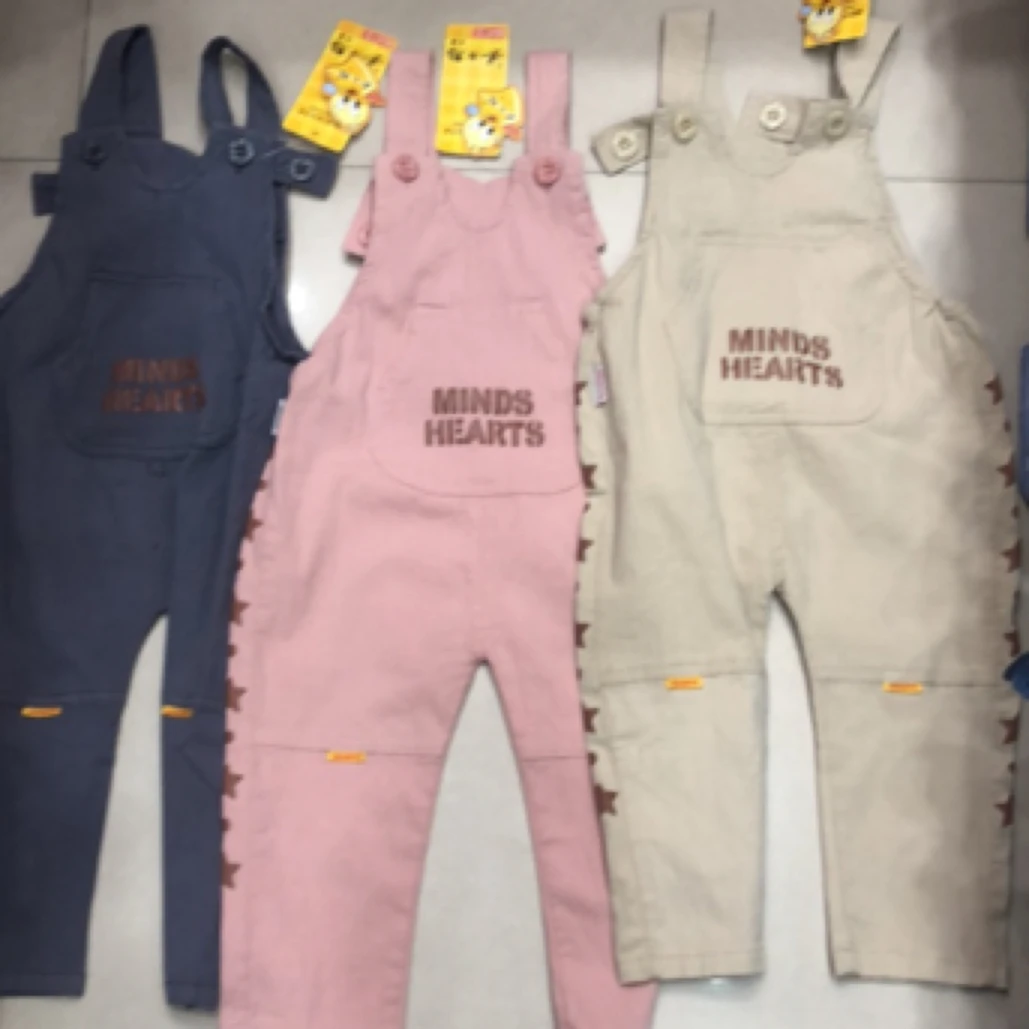 春秋夏季宝宝洋气高端背带裤男女童0 - 3岁