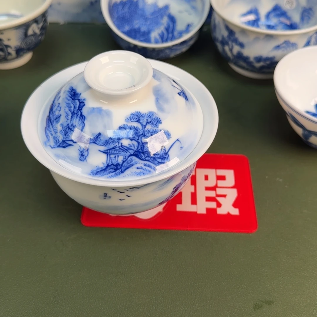 景德镇纯手绘茶具圆圆292