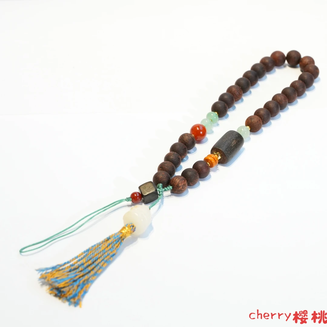 降真香DIY手机链