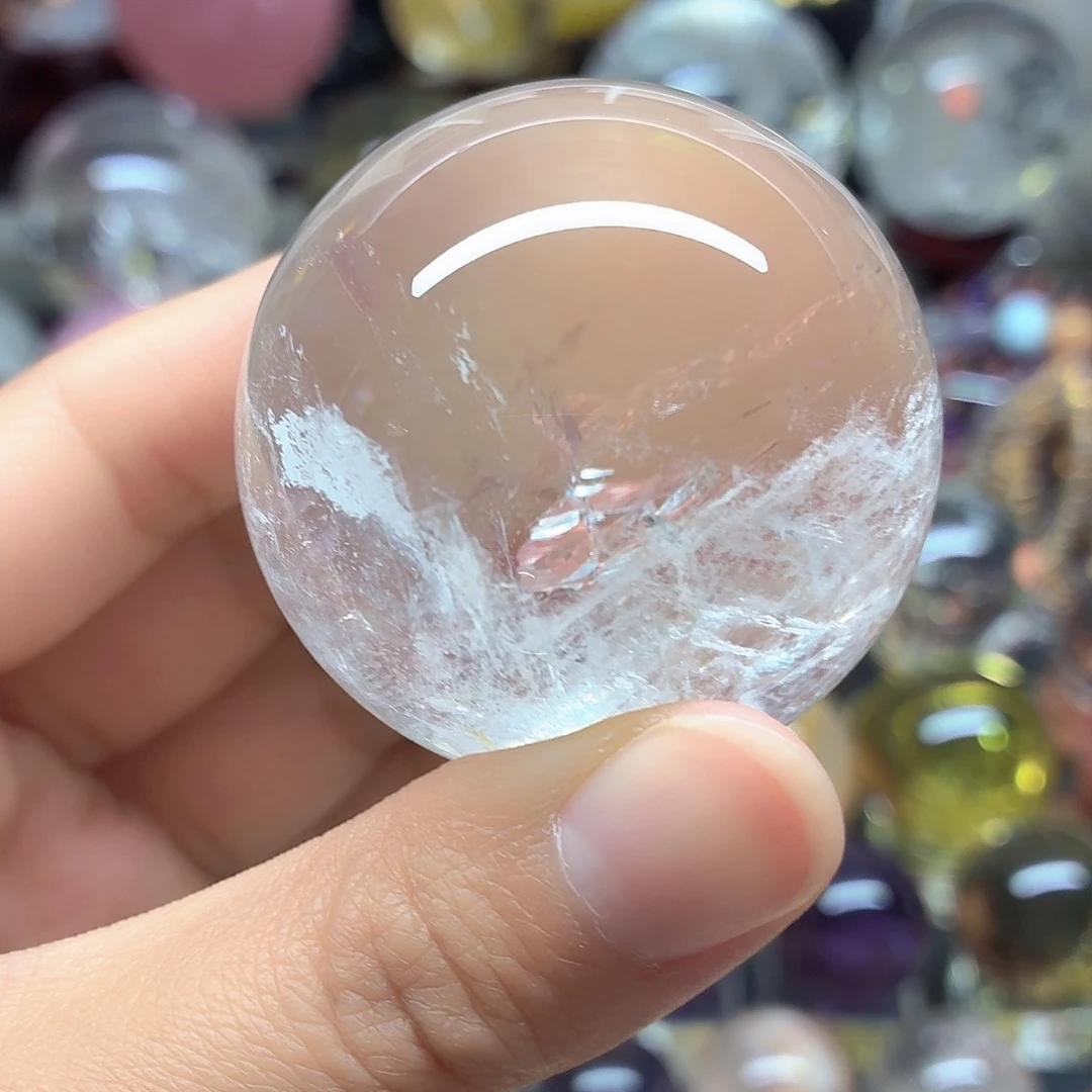 未镶嵌水晶珠宝半成品白水晶4.85