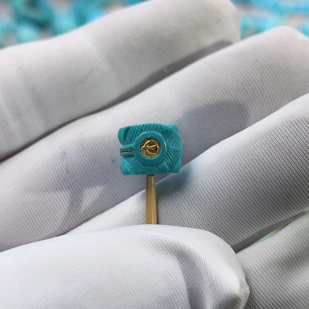 绿松石珠宝奇石未镶嵌